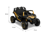 Battery-operated Car Axel White Caretero Toyz