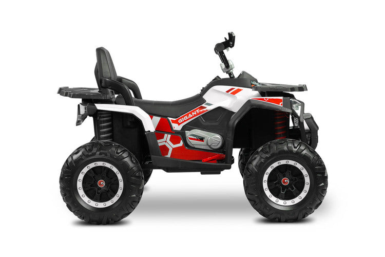 Акумулаторен Автомобил Quad Gigant White Caretero Toyz