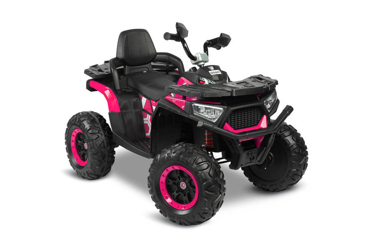 Cu baterii Quad Gigant Pink Caretero Toyz