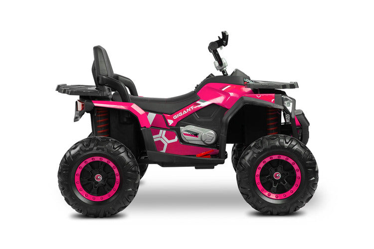 Cu baterii Quad Gigant Pink Caretero Toyz