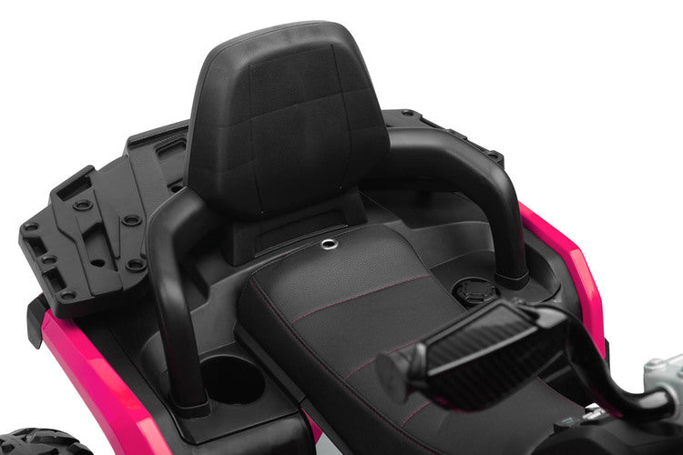 Cu baterii Quad Gigant Pink Caretero Toyz