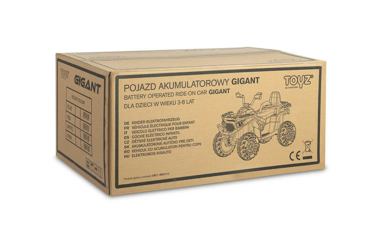 Cu baterii Quad Gigant Pink Caretero Toyz
