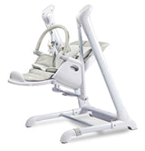 Highchair and Electric Swing 2in1 Indigo Grey Caretero