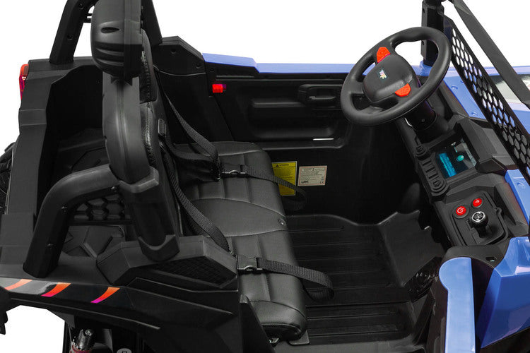Vehicul off-road alimentat cu baterie Blaze Blue Caretero Toyz