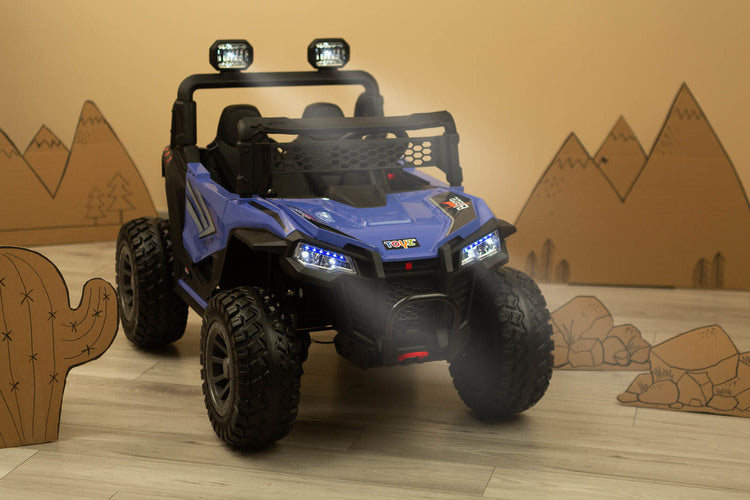 Vehicul off-road alimentat cu baterie Blaze Blue Caretero Toyz