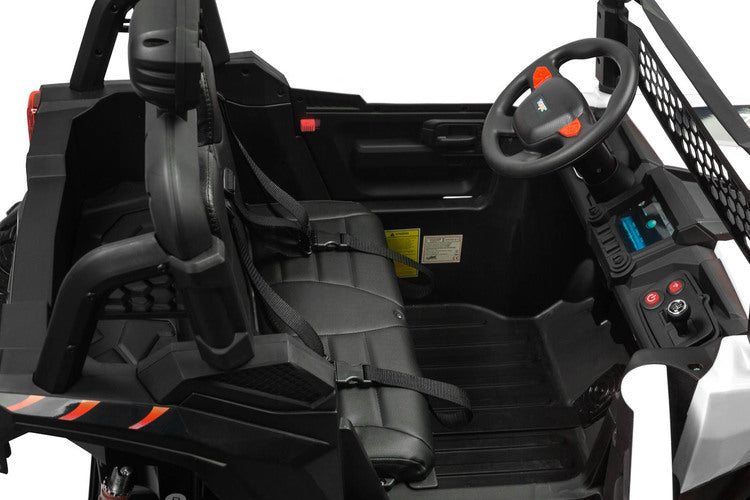 Vehicul off-road alimentat cu baterie Blaze White Caretero Toyz