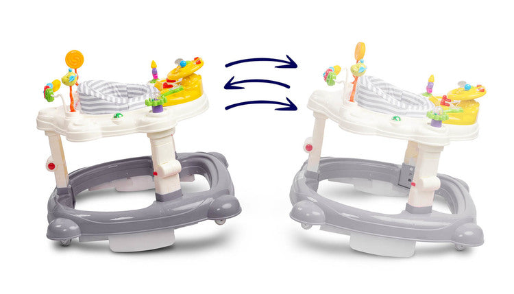 Baby Walker Hiphop Grey Caretero Toyz