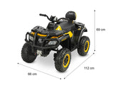 Jeep Green Army alimentat cu baterie Caretero Toyz