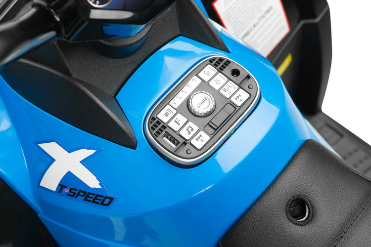 Battery-operated Jeep Blue Caretero Toyz