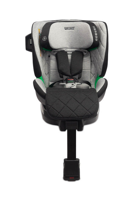 Scaun Auto Turox i-Size IsoFix 0-36kg Gri Caretero
