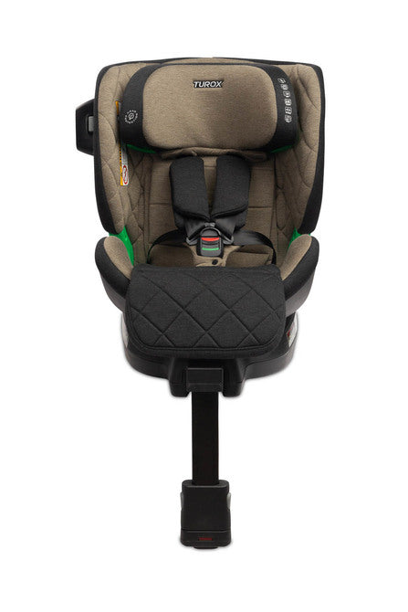 Scaun Auto Turox i-Size IsoFix 0-36kg Kaki Caretero