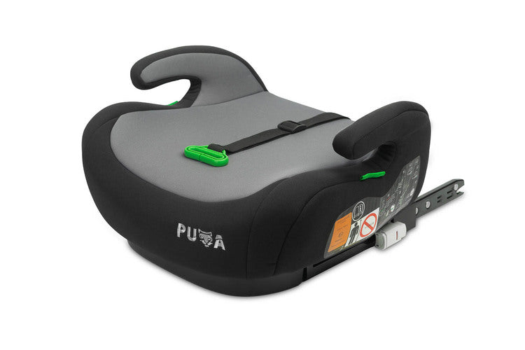 Scaun Auto Puma i-Size IsoFix 15-36kg Isofix Black Caretero