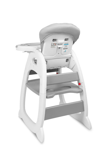 Scaun Inalt 2in1 + Masa Homee Grey Caretero