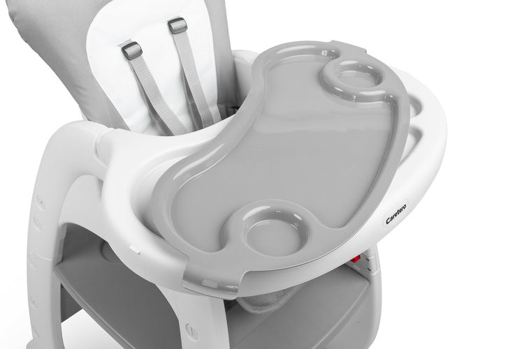Scaun Inalt 2in1 + Masa Homee Grey Caretero