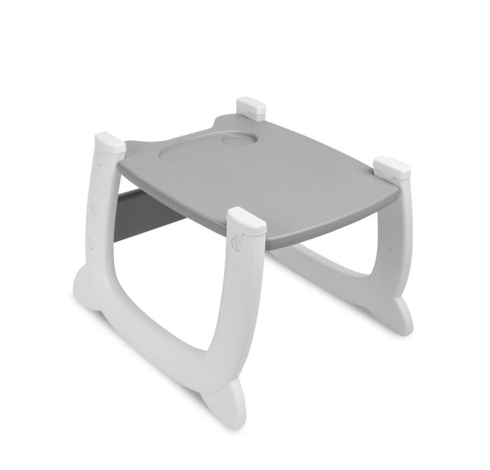 Scaun Inalt 2in1 + Masa Homee Grey Caretero