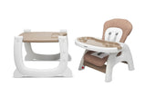 Столче За Хранене 2в1 + Маса Homee Brown Caretero