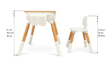 Children's Table Lara Grey Caretero Toyz