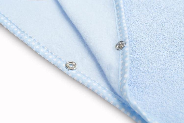 Bath Poncho Blue