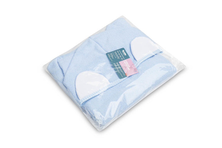 Bath Poncho Blue