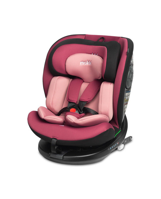 Scaun auto Mokki i-Size IsoFix 0-36kg Dirty Pink Caretero