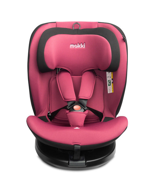 Scaun auto Mokki i-Size IsoFix 0-36kg Dirty Pink Caretero