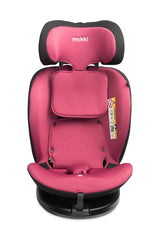 Scaun auto Mokki i-Size IsoFix 0-36kg Dirty Pink Caretero