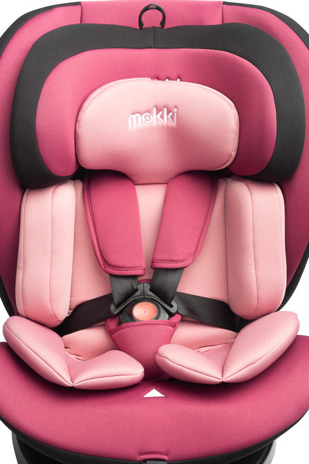 Scaun auto Mokki i-Size IsoFix 0-36kg Dirty Pink Caretero