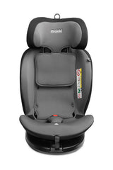 Scaun auto Mokki i-Size IsoFix 0-36kg Gri Caretero