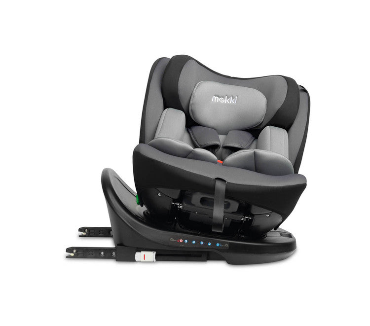 Scaun auto Mokki i-Size IsoFix 0-36kg Gri Caretero
