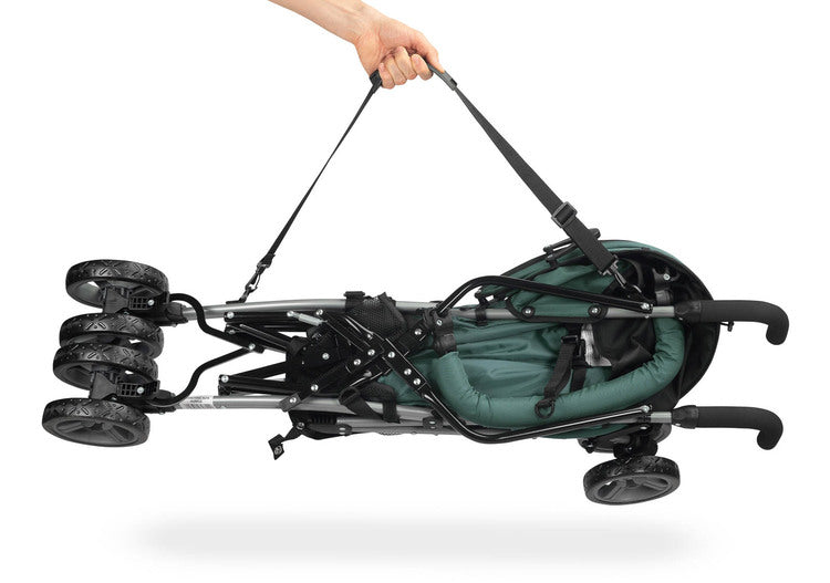 Carucior pentru copii Alfa Verde Inchis Caretero