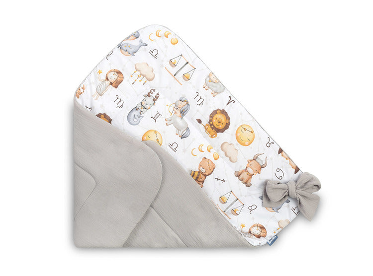 Diaper for writing Grey Zodiac 75x75cm Sensillo