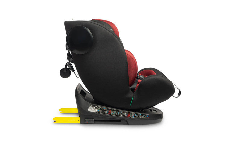 Scaun auto Commo i-Size IsoFix 0-36kg Burgundy Caretero