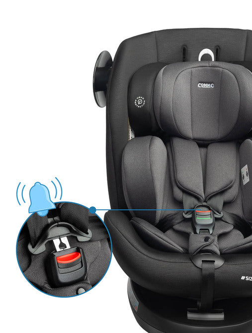 Scaun auto Commo i-Size IsoFix 0-36kg Burgundy Caretero