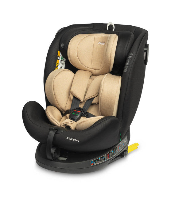 Столче За Кола Commo i-Size IsoFix 0-36Кг Beige Caretero