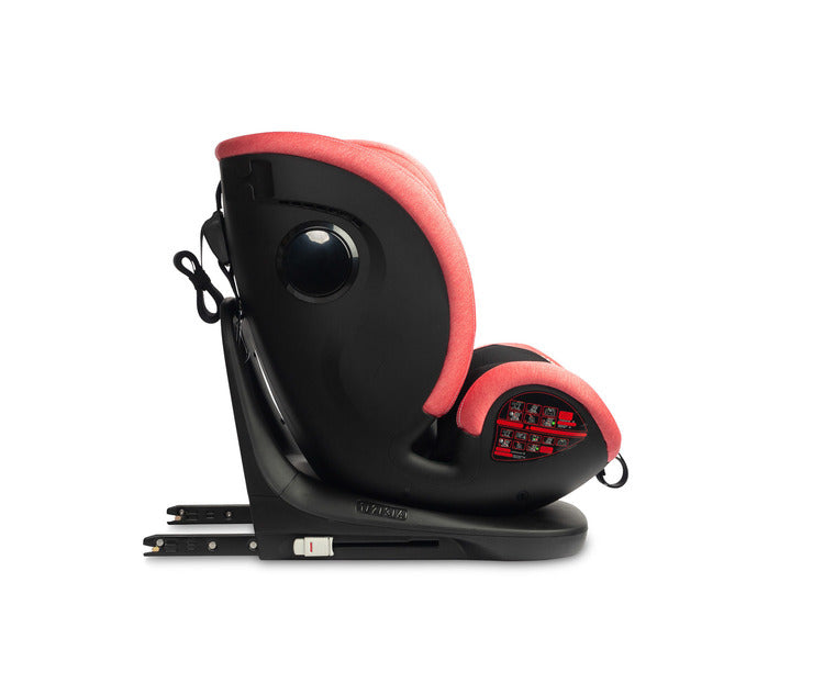Scaun auto Securo i-Size IsoFix 0-36kg Dirty Pink Caretero