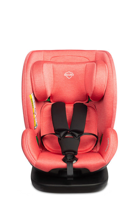 Scaun auto Securo i-Size IsoFix 0-36kg Dirty Pink Caretero