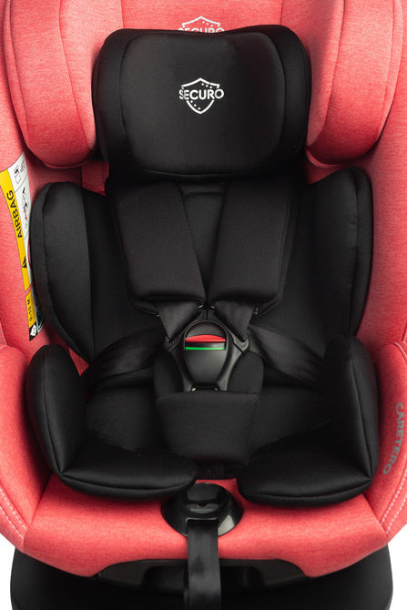 Scaun auto Securo i-Size IsoFix 0-36kg Dirty Pink Caretero