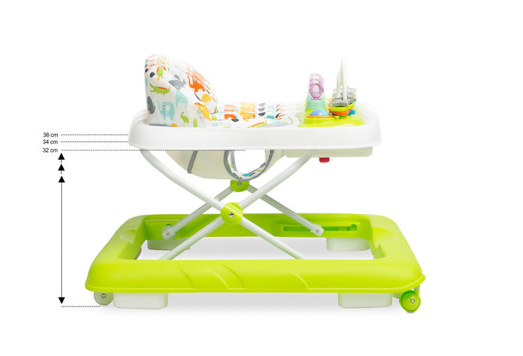 Проходилка Nel Сива Caretero Toyz