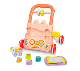 Educational Walker Zoo Pusher Pink Caretero Toyz