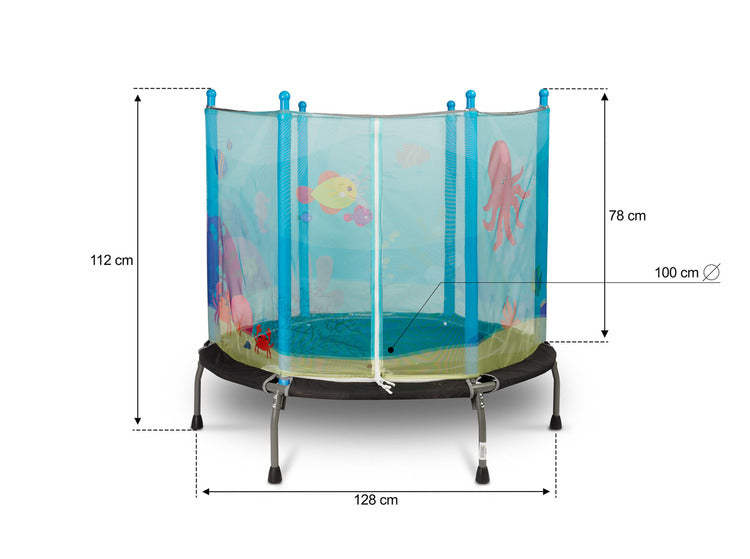 Trambulina pentru copii Ocean Caretero Toyz