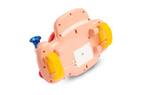 Educational Toy Racing Steering Wheel Pink Caretero Toyz