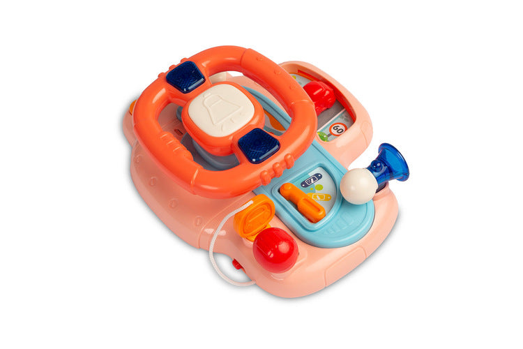 Educational Toy Racing Steering Wheel Pink Caretero Toyz