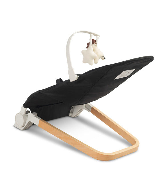 Chaise longue Bouncer Pin Negru Caretero