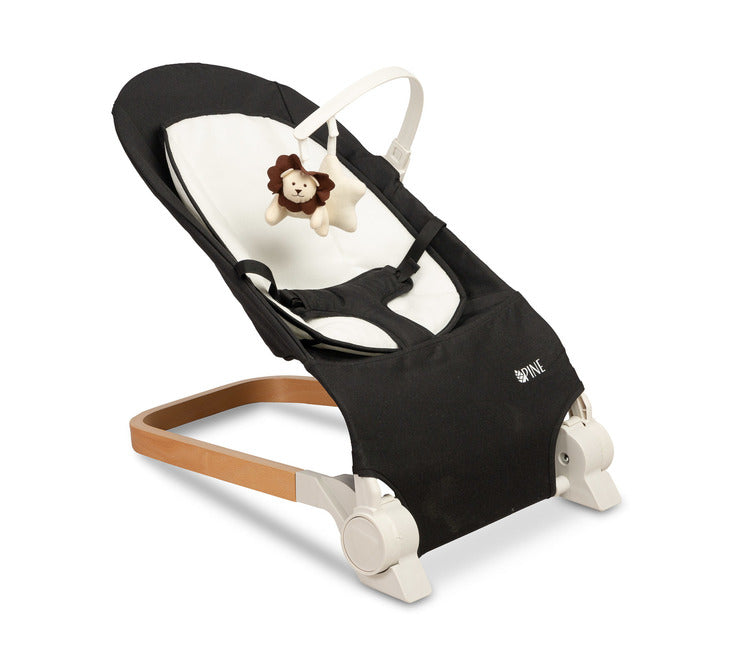 Шезлонг Bouncer Pine Black Caretero