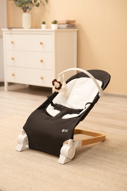 Шезлонг Bouncer Pine Black Caretero