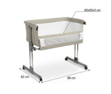 Lângă Mine Sleep2Gether Grey Caretero Cot