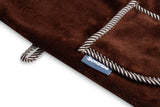 Elegant Children's Bathrobe 1-2 Years Teddy Bear Brown