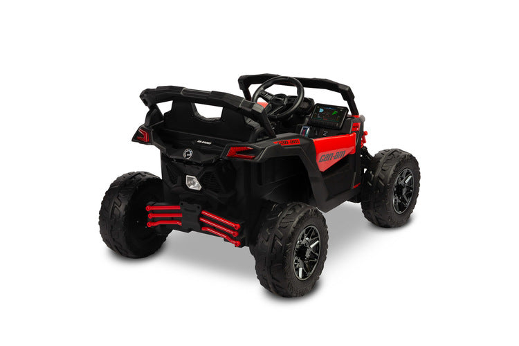 ATV/ Buggy Jeep Maverick Red Caretero Toyz alimentat cu baterii