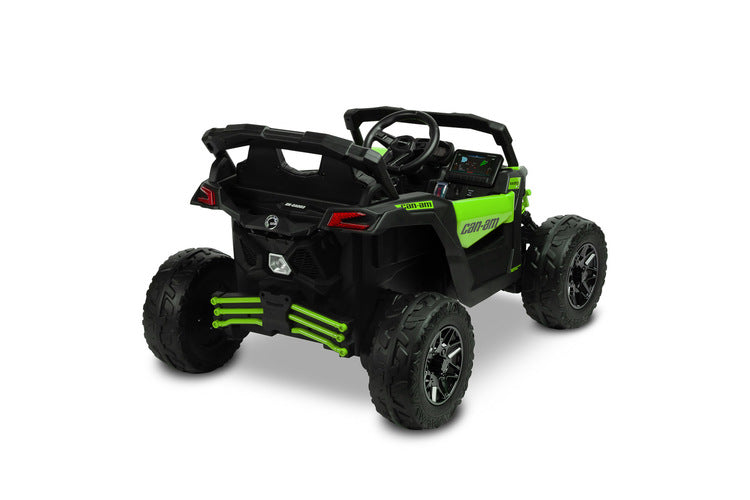 Jeep Maverick Green Caretero Toyz alimentat cu baterie Atv/ Buggy