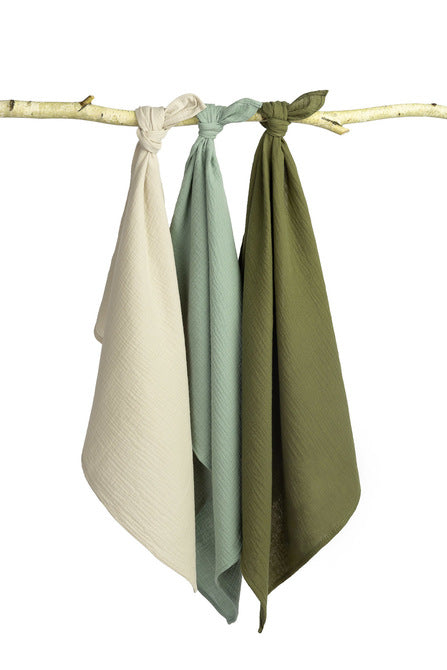 Муселинови Пелени Uniform Green 3 Броя 60X80См Sensillo